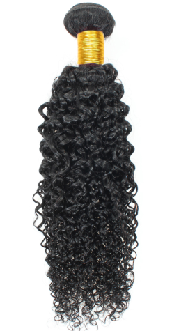 Tissage Cheveux Vierge Human Hair Kinky Curly 7A Brun Foncé 1B 100 Gr