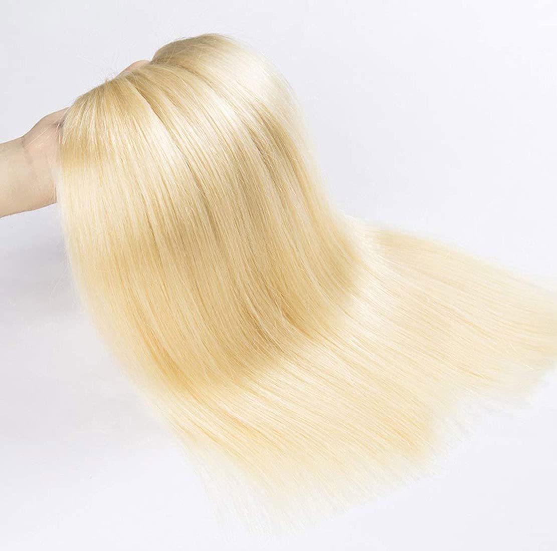 Tissage Cheveux Vierge Human Hair Straight 7A Blond Platine 613#