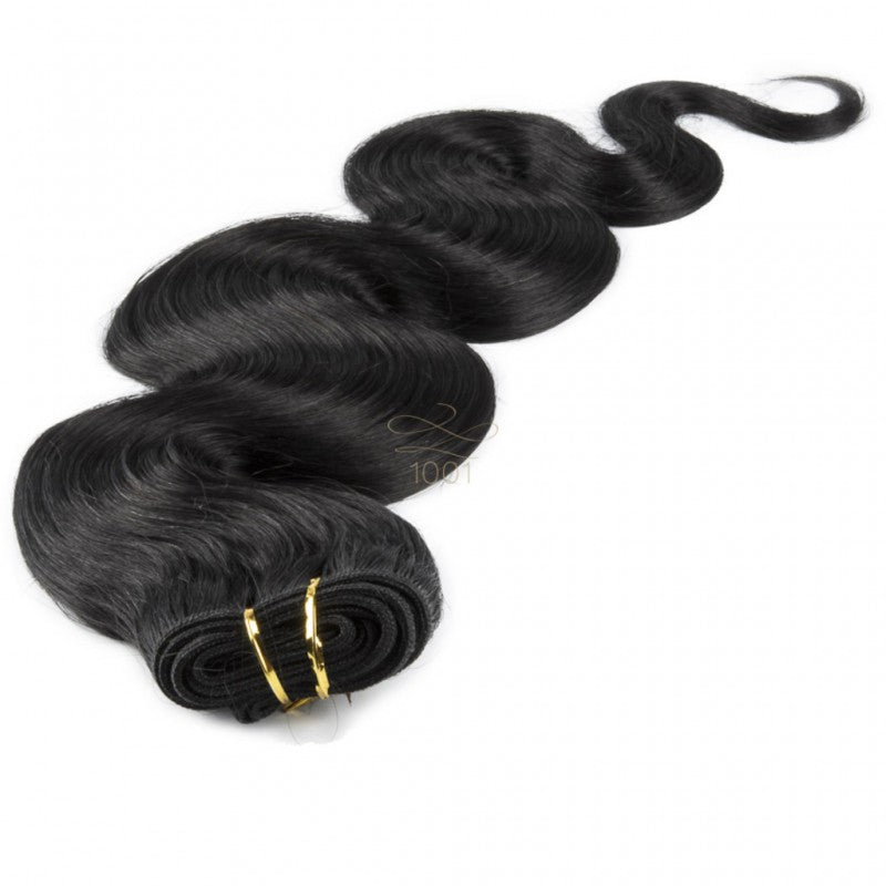 Tissage Cheveux ondulés naturels Noir 22" | 56 Cm 100 Gr