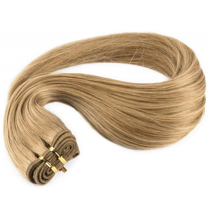 Tissage Cheveux raides naturels Blond Foncé 22" | 56 Cm 100 Gr
