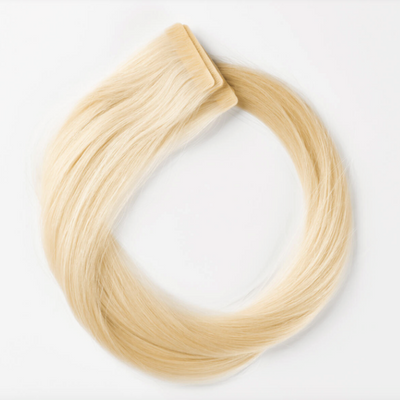 Extensions Adhésives Raides Blond Platine